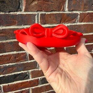 Coquette Bow Jewelry Catchall Vanity Tray Decor 3D printed small